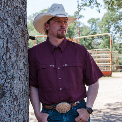 Maroon Original Half Sleeve - RESISTOL Cowboy Hats