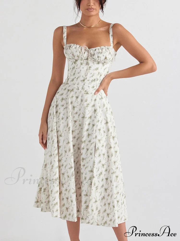 Maya Elegant Midi Dress