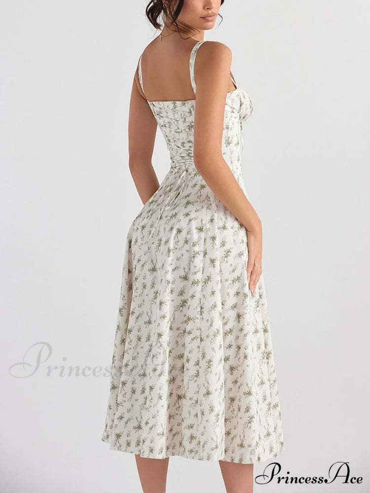 Maya Elegant Midi Dress