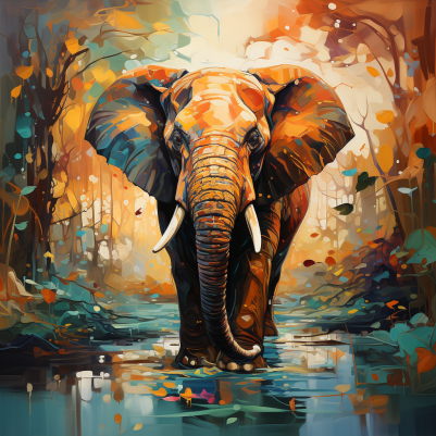 Mesmerizing Elephant