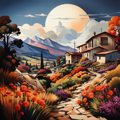Mesmerizing Mountain Landscape