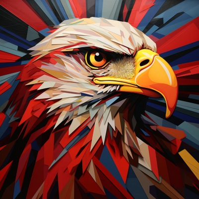 Mesmerizing Proud Eagle