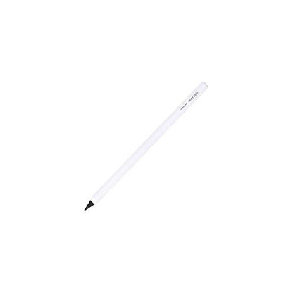 White pencil on a white background