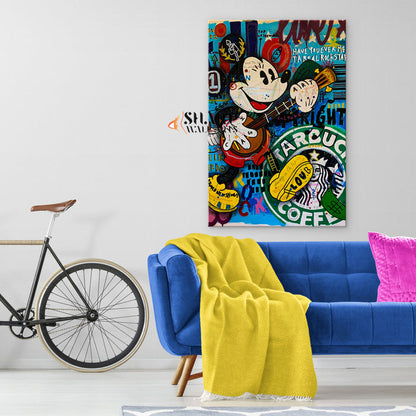 Mickey Mouse Wall Art Canvas