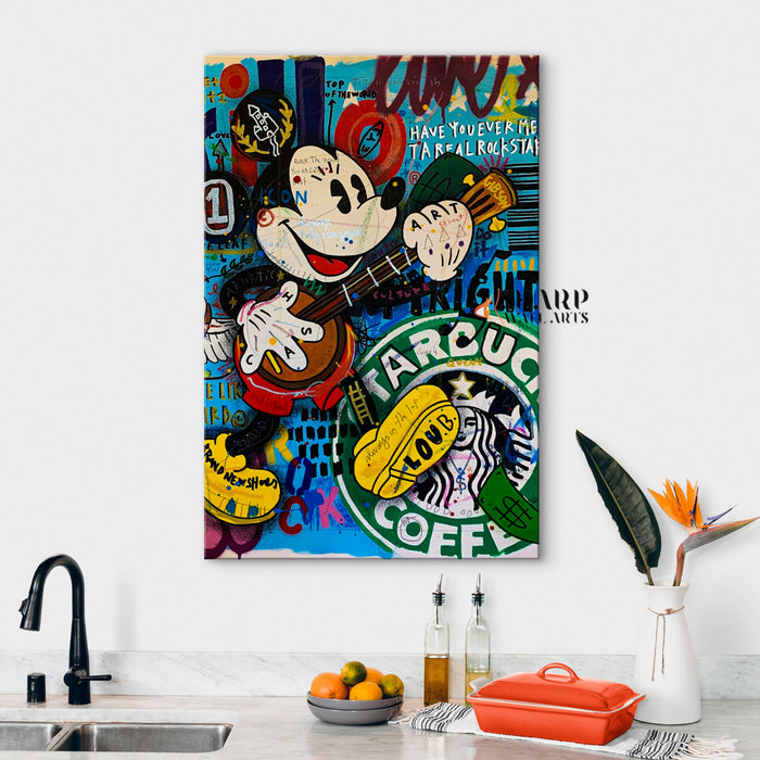 Mickey Mouse Wall Art Canvas