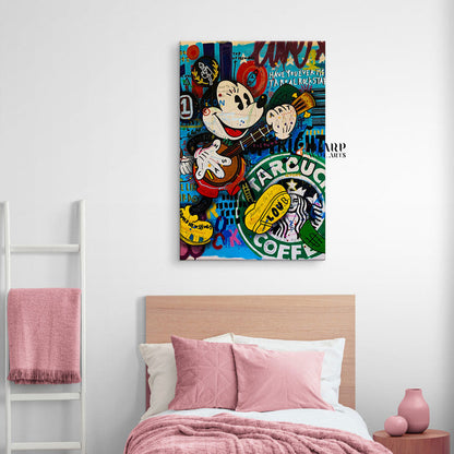 Mickey Mouse Wall Art Canvas