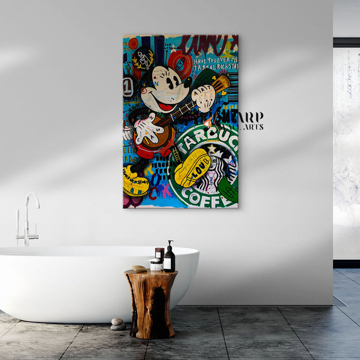 Mickey Mouse Wall Art Canvas
