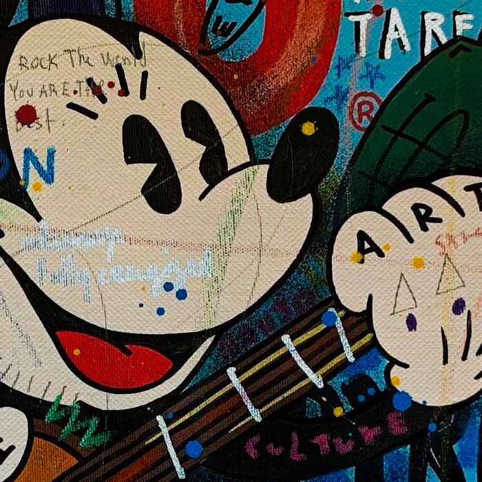 Mickey Mouse Wall Art Canvas