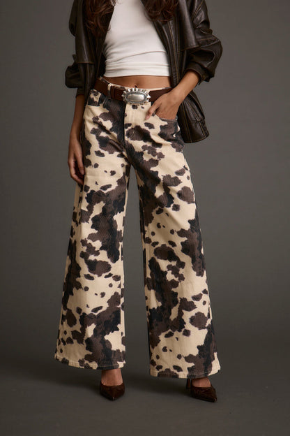Back view of the pants showing the silhouette and fit.
