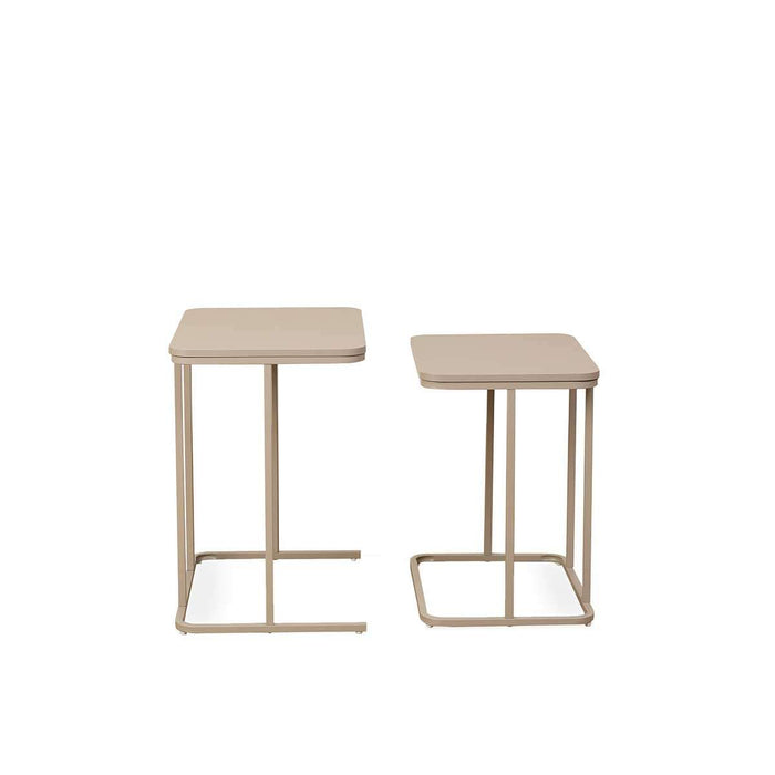 Mikkel Nesting Side Tables - Stone