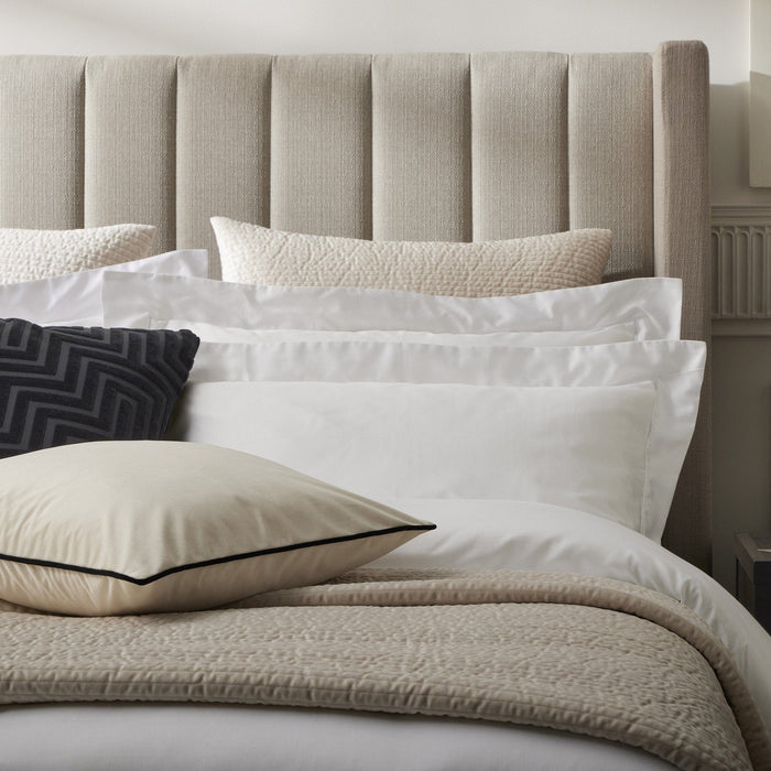 Milan Textured Matte Velvet Cushion Cover - Champagne - DUSK