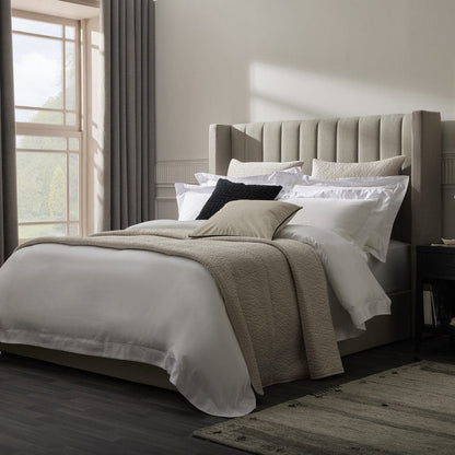 Milan Textured Matte Velvet Cushion Cover - Champagne - DUSK