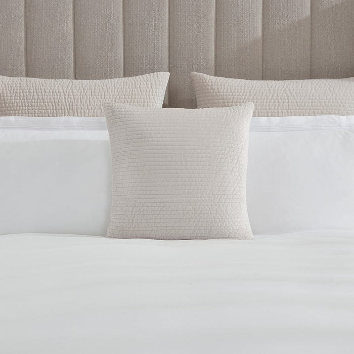 Milan Textured Matte Velvet Cushion Cover - Champagne - DUSK