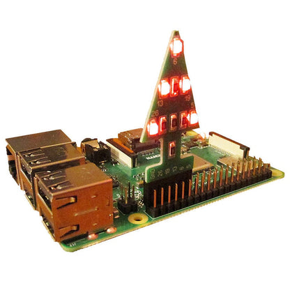 Mini GPIO Xmas Tree by PocketMoneyTronics - The Pi Hut