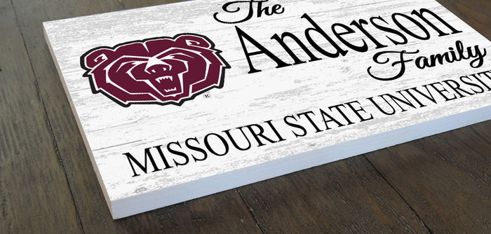 Missouri State Family Name Sign for Alumni, Fans or Graduation - Broad Bay Personalized Gifts Shipped Fast