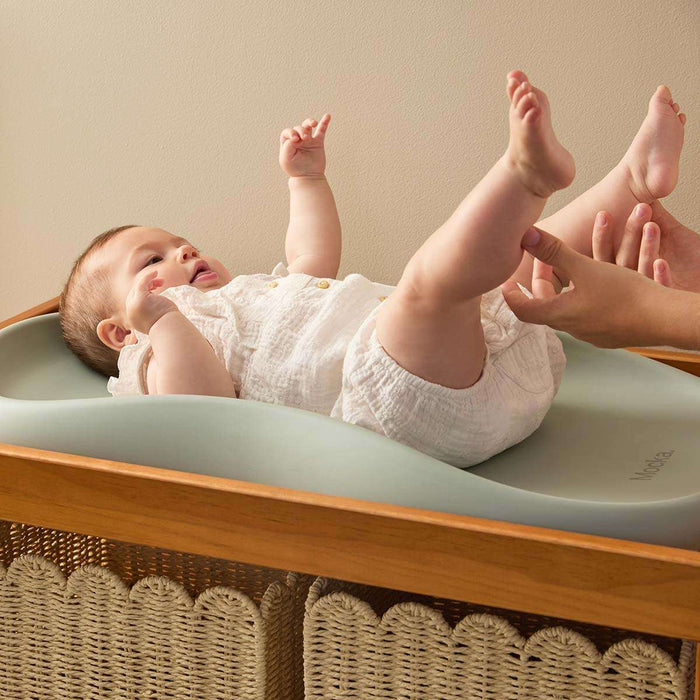 Mocka Baby Wipe Clean Change Pad - Green