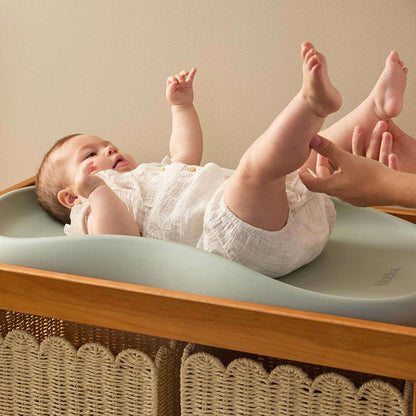 Mocka Baby Wipe Clean Change Pad - Green