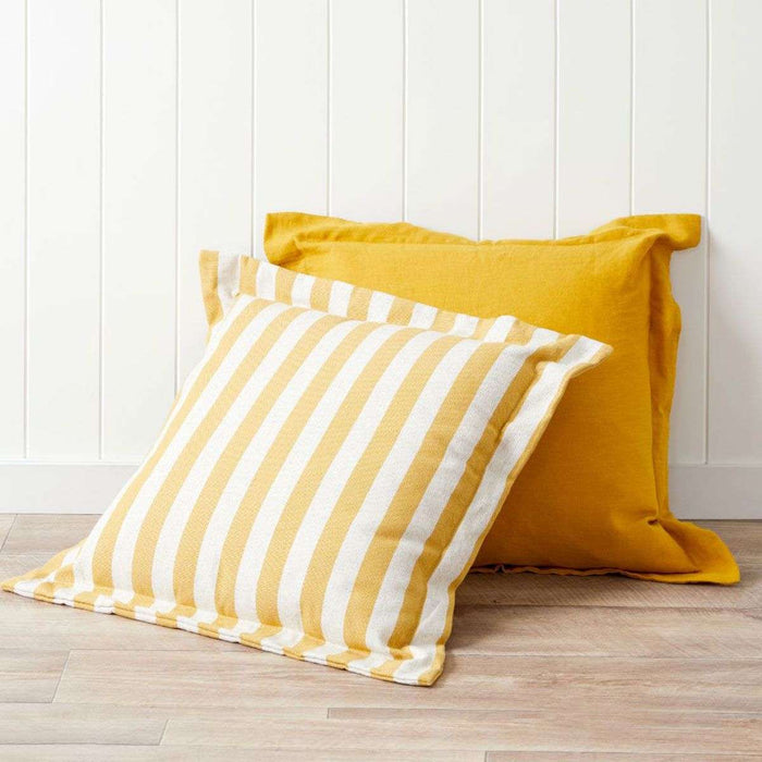 Mocka Linen Cushion - Marigold