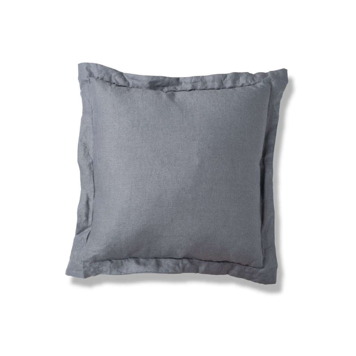 Mocka Linen Cushion - Petrol Blue