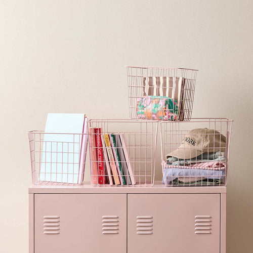 Mocka Original Baskets - Set of 4 - Pink