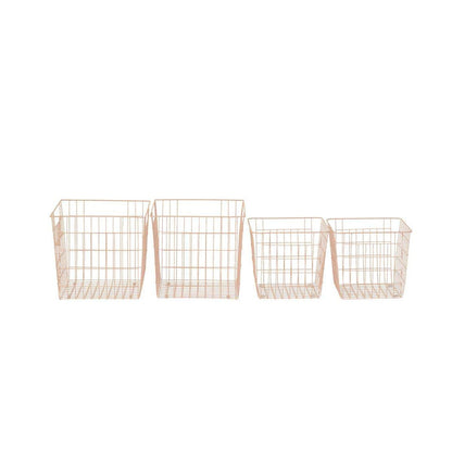 Mocka Original Baskets - Set of 4 - Pink