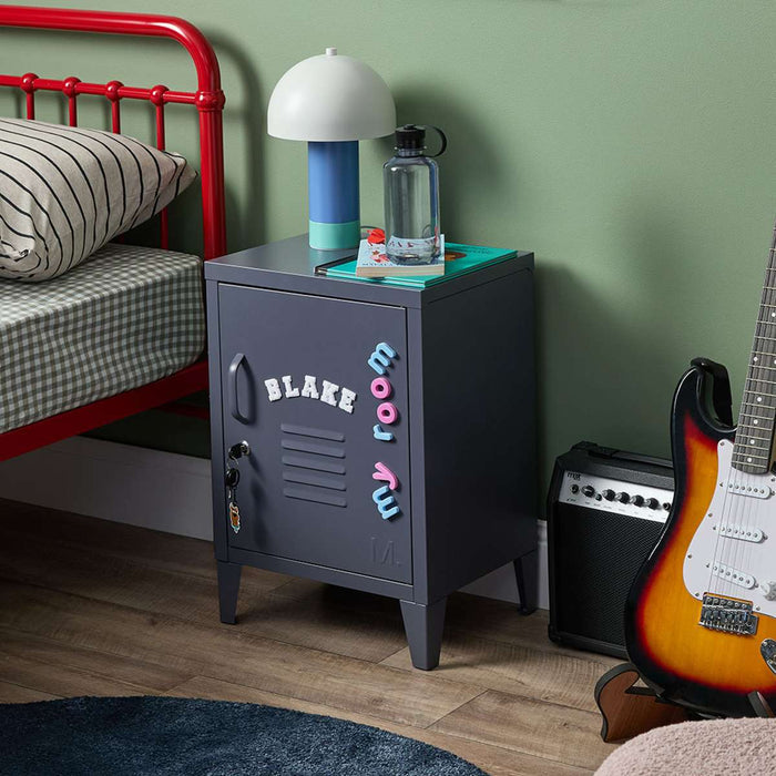 Mocka Original Locker Bedside - Steele
