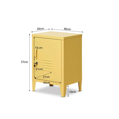 Mocka Original Locker Bedside - Yellow