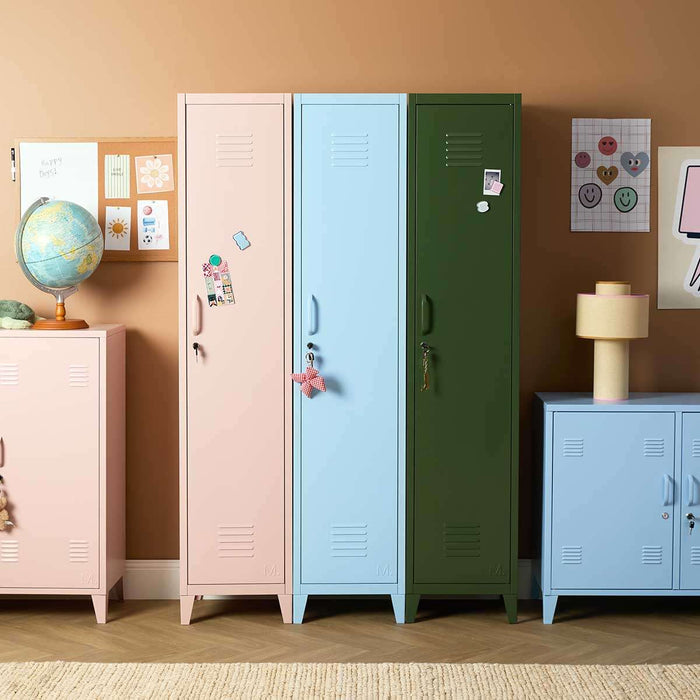 Mocka Original Locker Wardrobe - Single - Pink