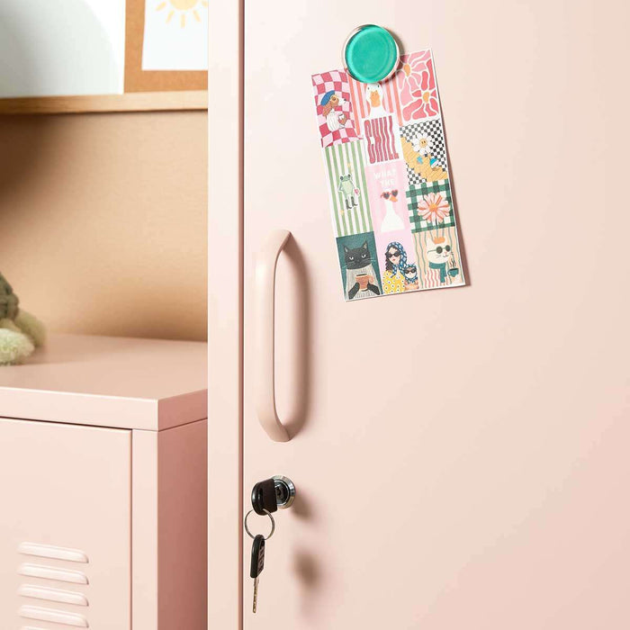Mocka Original Locker Wardrobe - Single - Pink