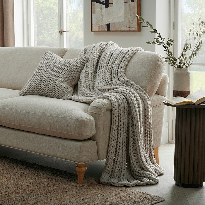 Montreal Sofa Throw - Natural - DUSK