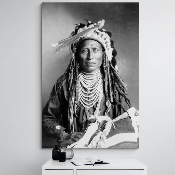 Native American Portrait Canvas Wall Art - SharpWallArts