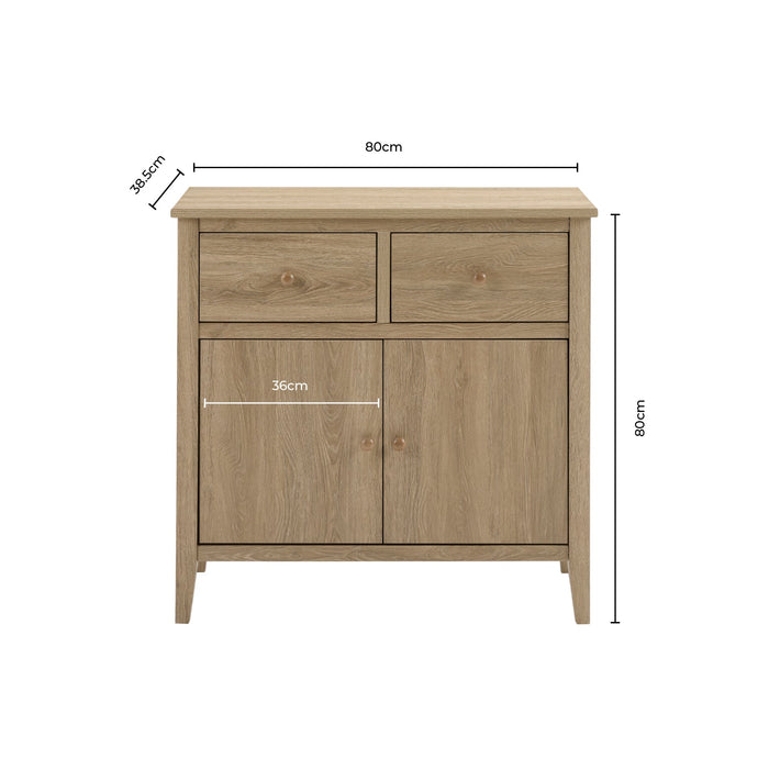 Nell Small Sideboard - Grey - DUSK