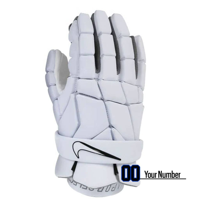 Nike Vapor Select Lacrosse Gloves - White