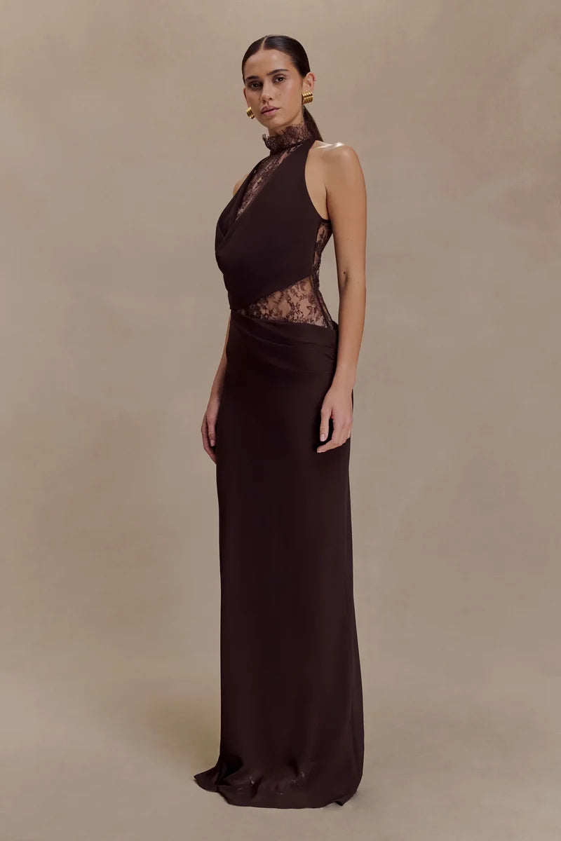 Nocturne Lace Maxi Dress