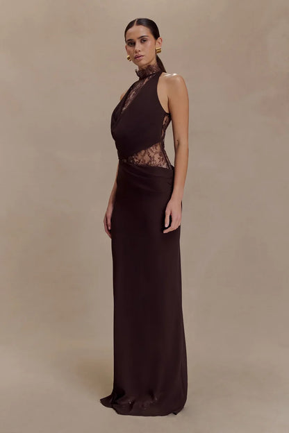 Nocturne Lace Maxi Dress