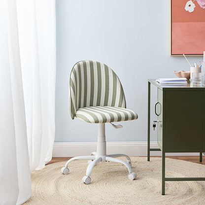 Nolan Office Chair - Green Stripe