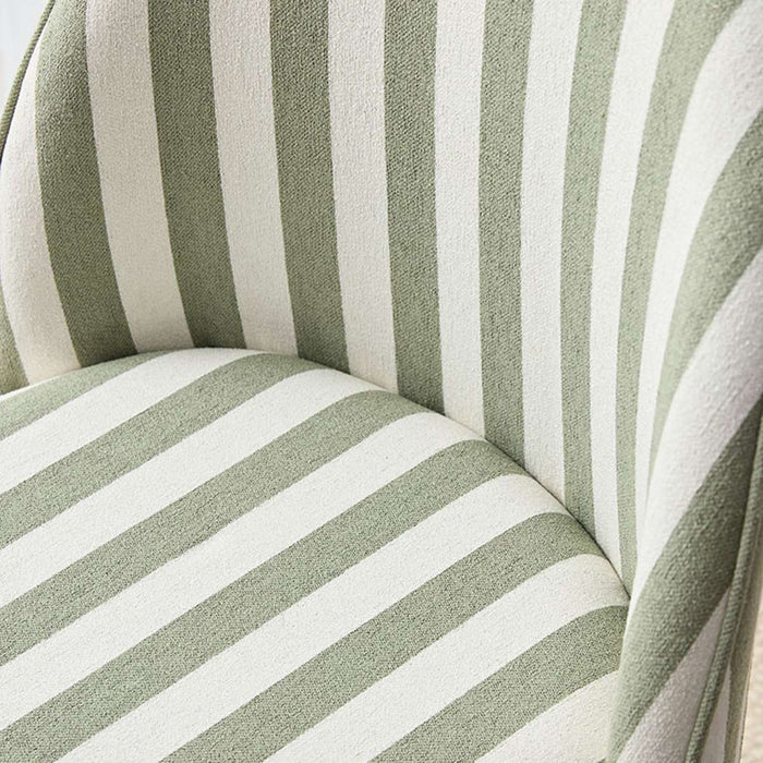Nolan Office Chair - Green Stripe