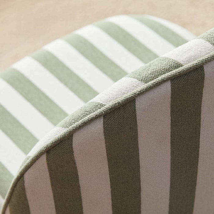 Nolan Office Chair - Green Stripe