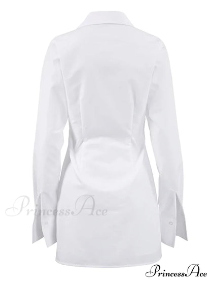 Nora Elegant Shirt Dress