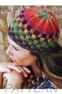 Noro 04 Checkerboard Cap PATTERN ONLY-Patterns-Noro-Alpaca Direct