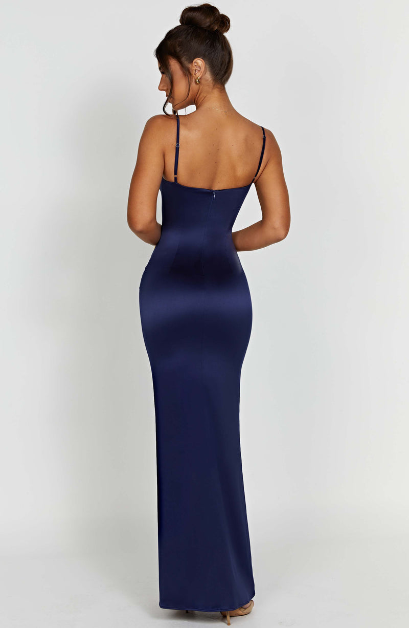 Onika Maxi Dress - Navy Dress Babyboo Fashion Premium Exclusive Design