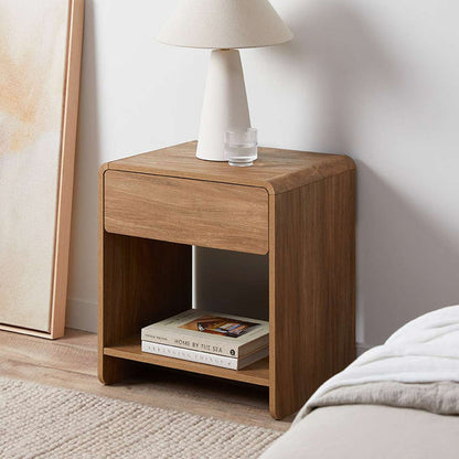 Owen Bedside Table - Walnut