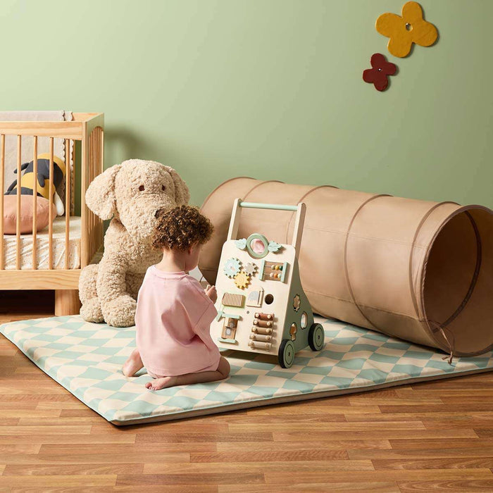 Padded Play Mat Reversible - Green