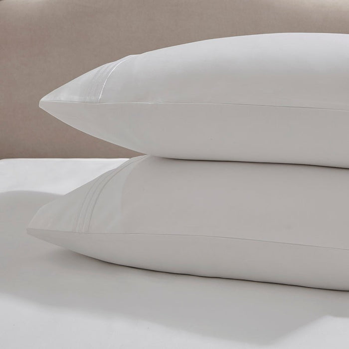 Bloomsbury Classic Pillowcase Standard - White - DUSK