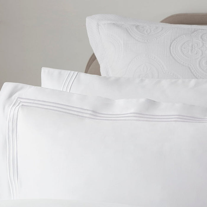 Bloomsbury Classic Pillowcase Standard - White - DUSK
