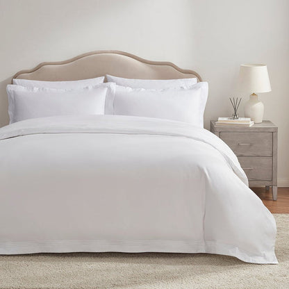 Bloomsbury Classic Pillowcase Standard - White - DUSK