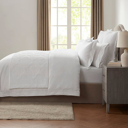 Bloomsbury Classic Pillowcase Standard - White - DUSK