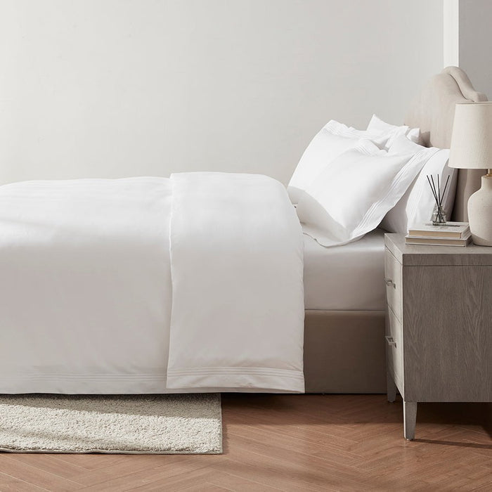 Bloomsbury Classic Pillowcase Standard - White - DUSK