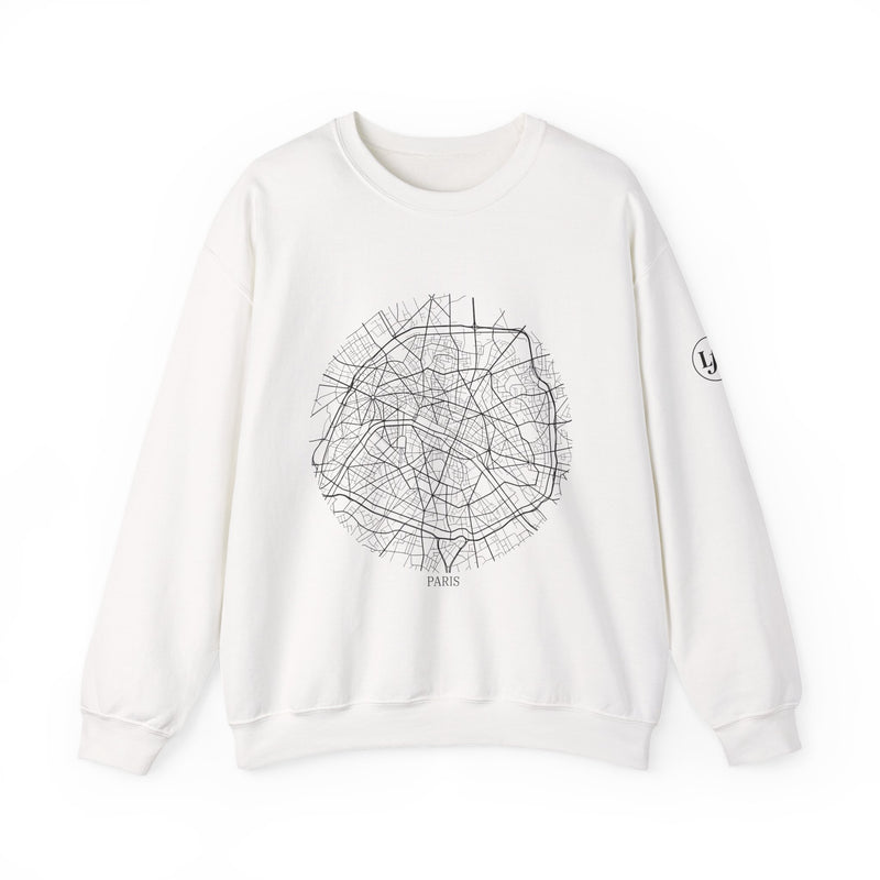 Paris Lines Crewneck