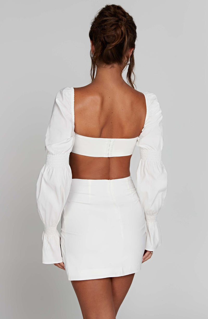 Perla Top - White Tops Babyboo Fashion Premium Exclusive Design